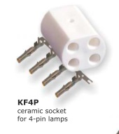 Lampholder G10.2q 4-Pins